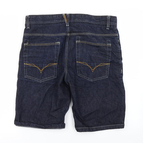 burton  Mens Blue   Cargo Shorts Size 34 in