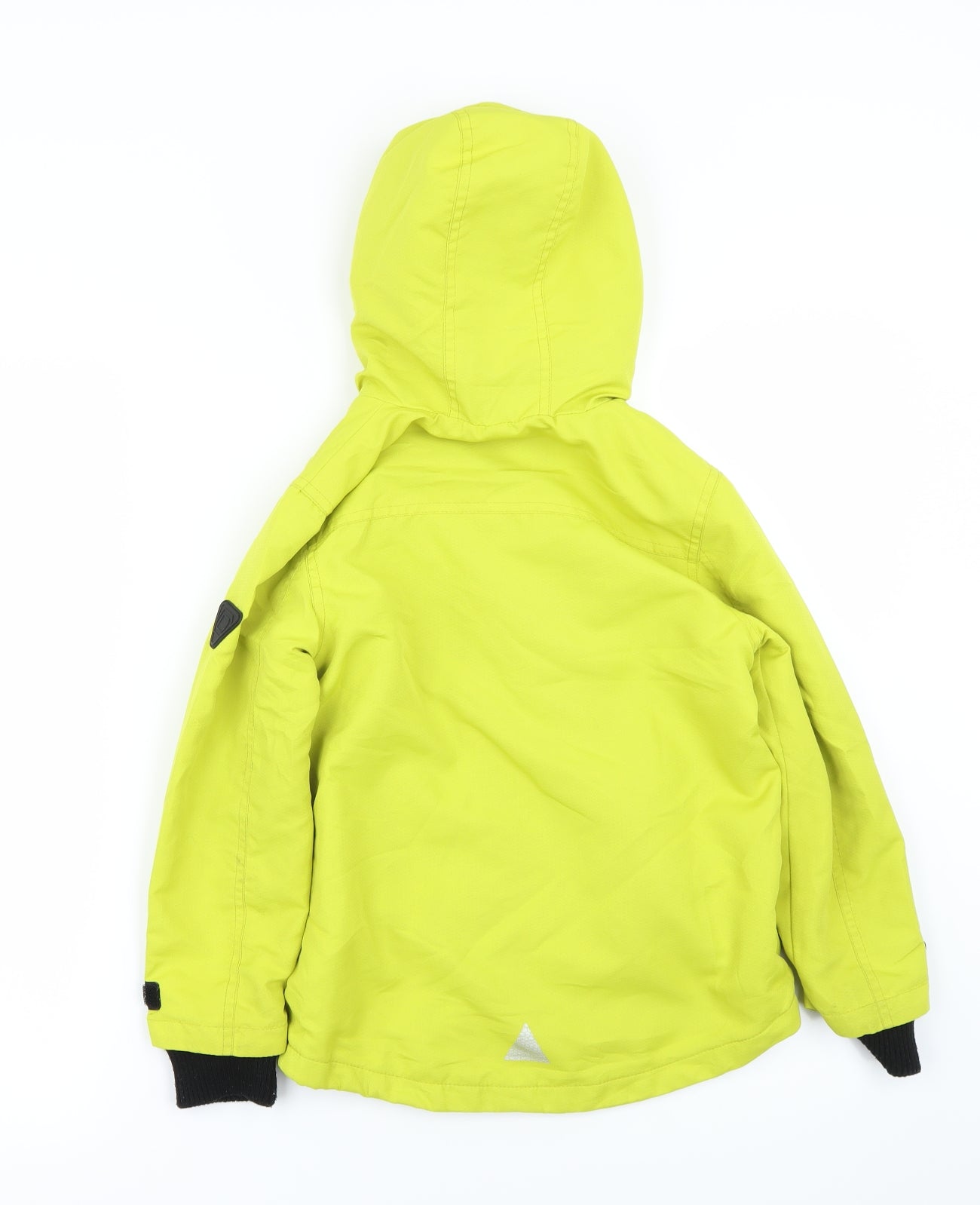 George Boys Green   Rain Coat Coat Size 6-7 Years