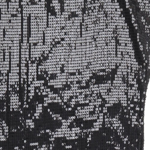 George Womens Black   T-Shirt Dress  Size 10  - Sparkly