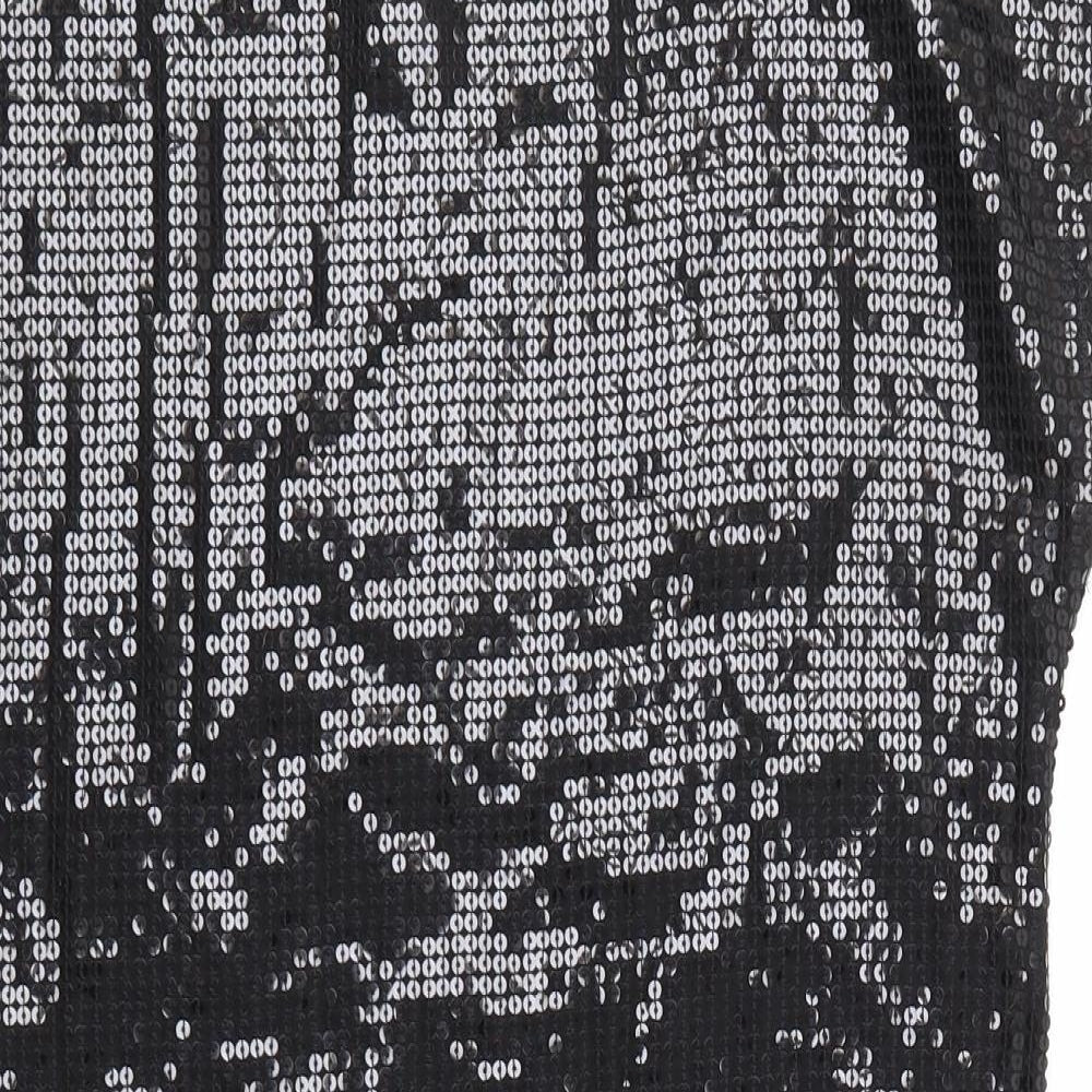 George Womens Black   T-Shirt Dress  Size 10  - Sparkly