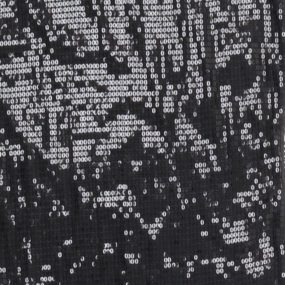 George Womens Black   T-Shirt Dress  Size 10  - Sparkly