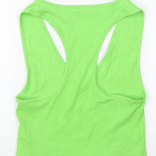 Zara Womens Green   Basic Tank Size L