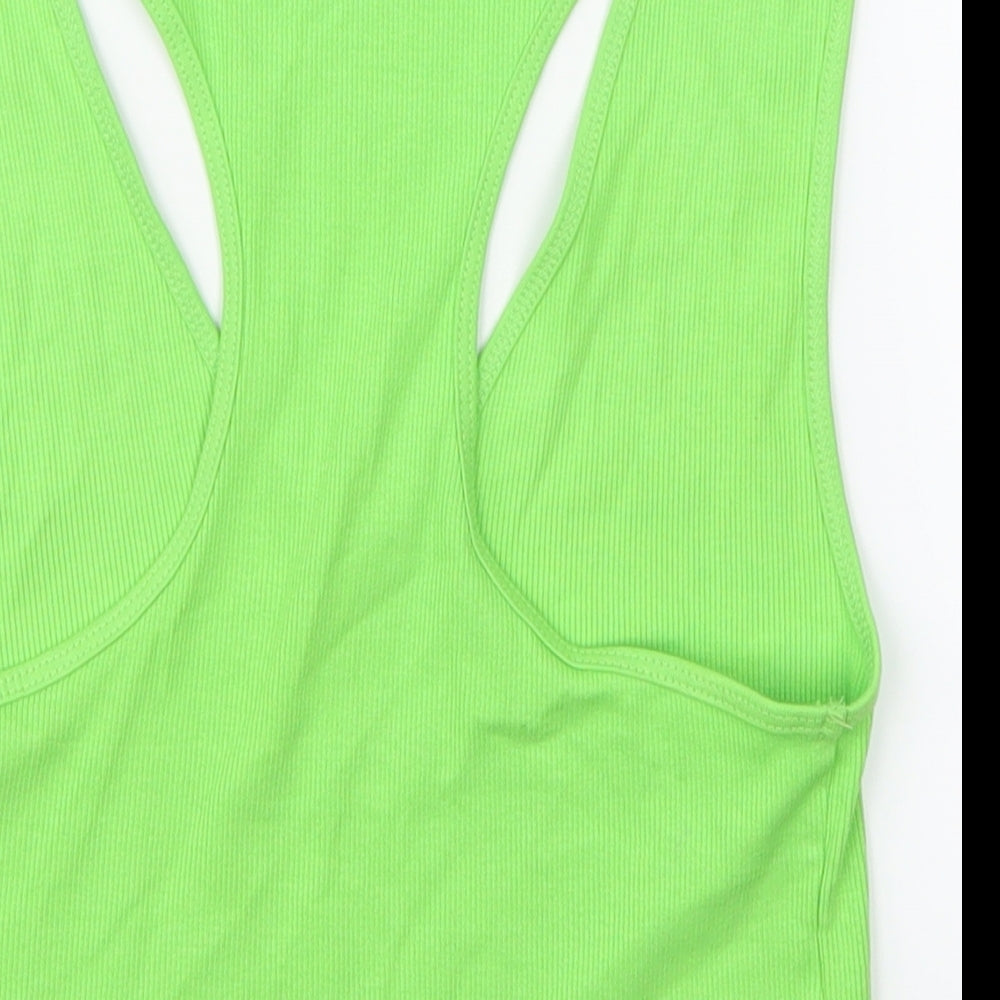 Zara Womens Green   Basic Tank Size L