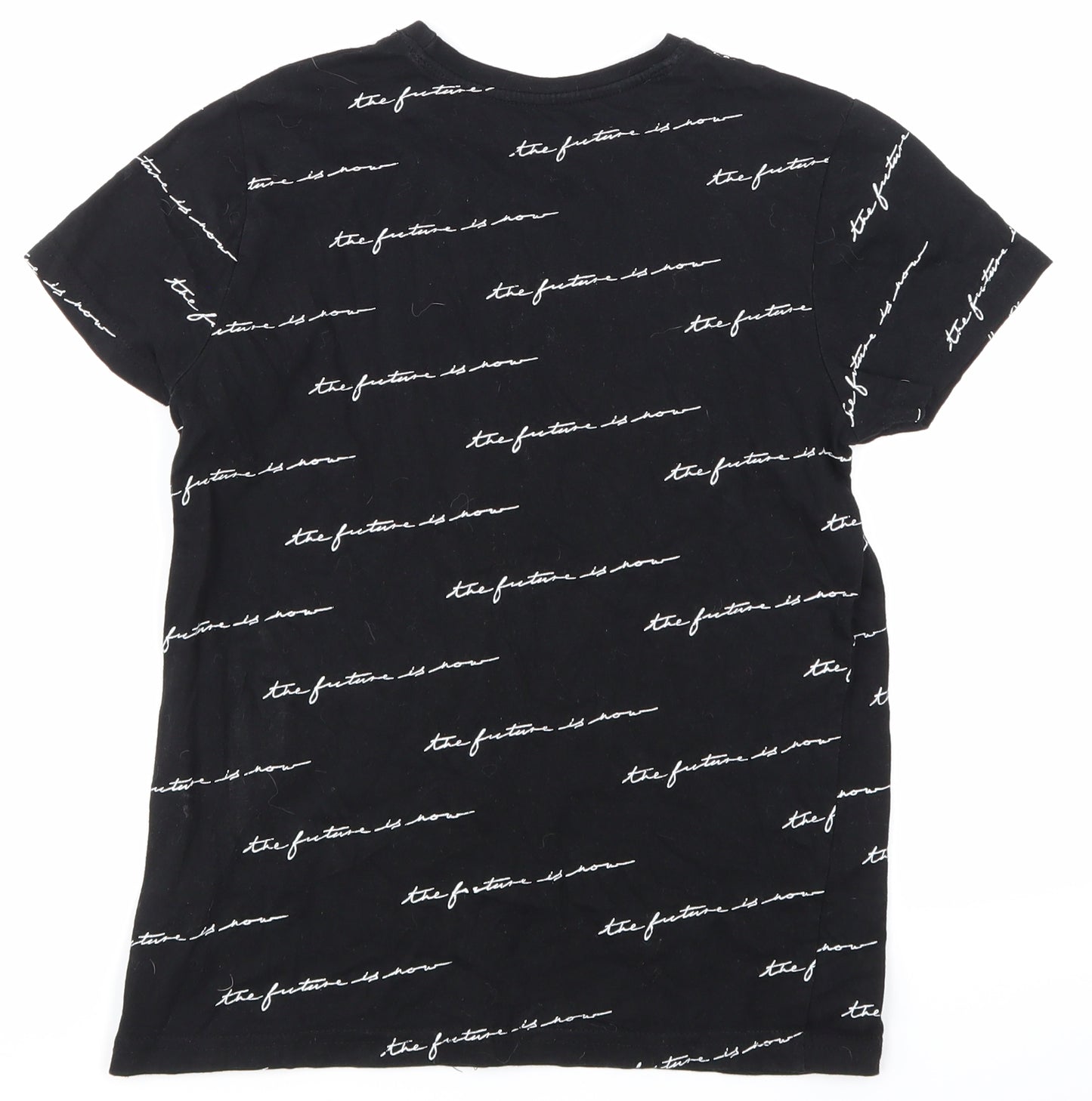 Primark Boys Black   Pullover T-Shirt Size 9-10 Years