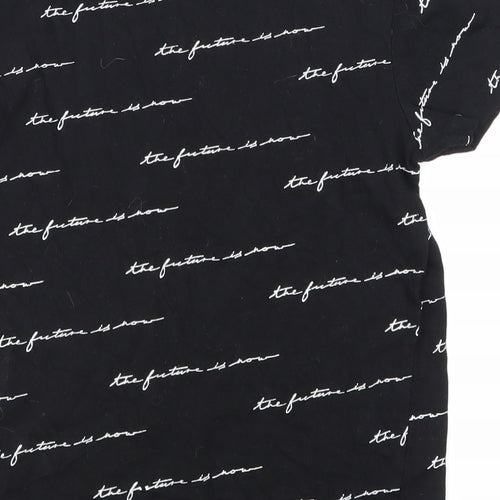 Primark Boys Black   Pullover T-Shirt Size 9-10 Years