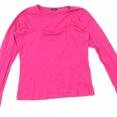 George Girls Pink   Basic T-Shirt Size 13-14 Years