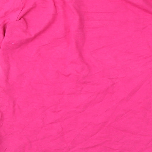 George Girls Pink   Basic T-Shirt Size 13-14 Years