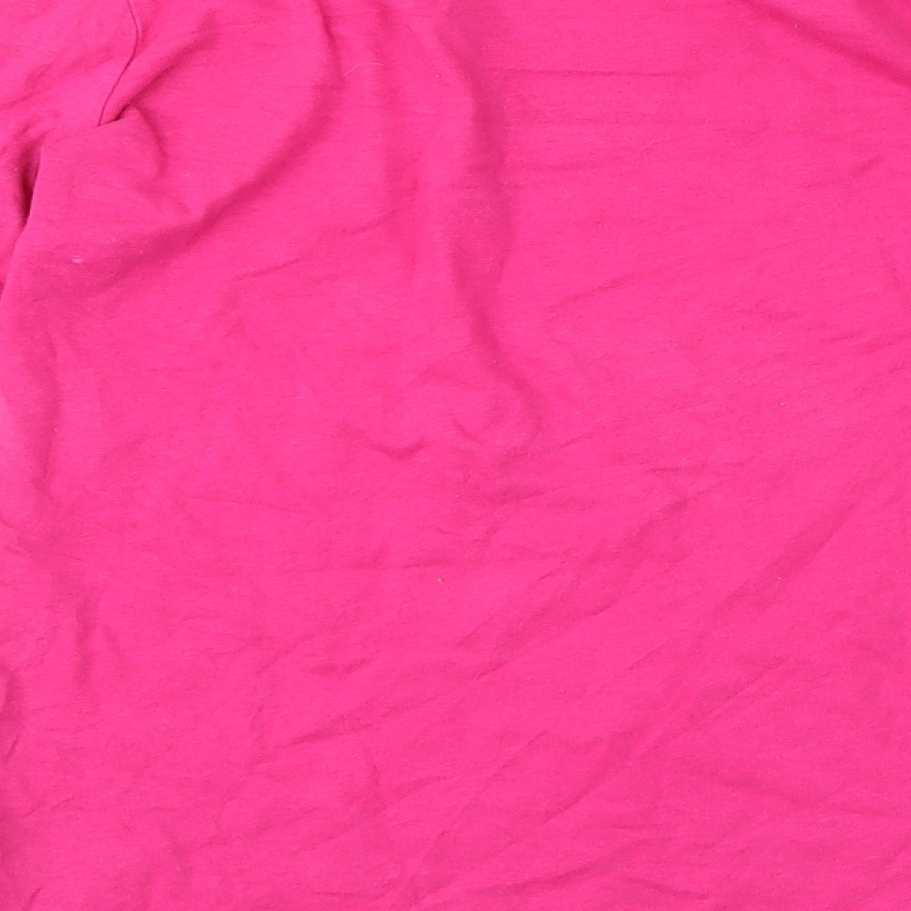 George Girls Pink   Basic T-Shirt Size 13-14 Years