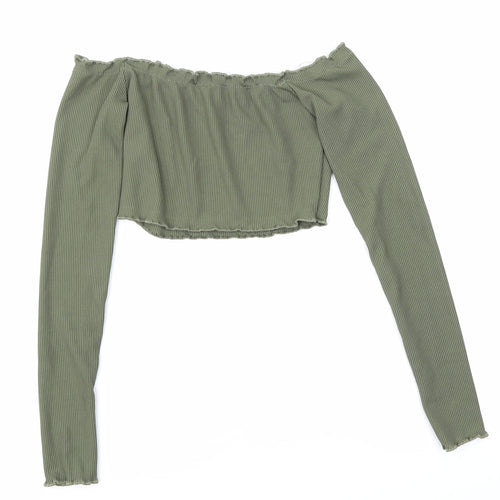 Prague Girls Green   Basic Tank Size 6 Years