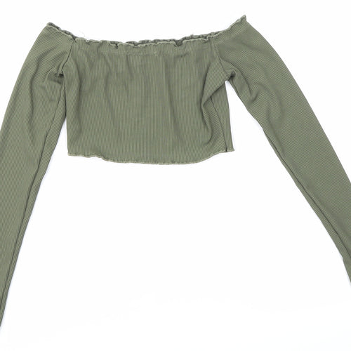 Prague Girls Green   Basic Tank Size 6 Years