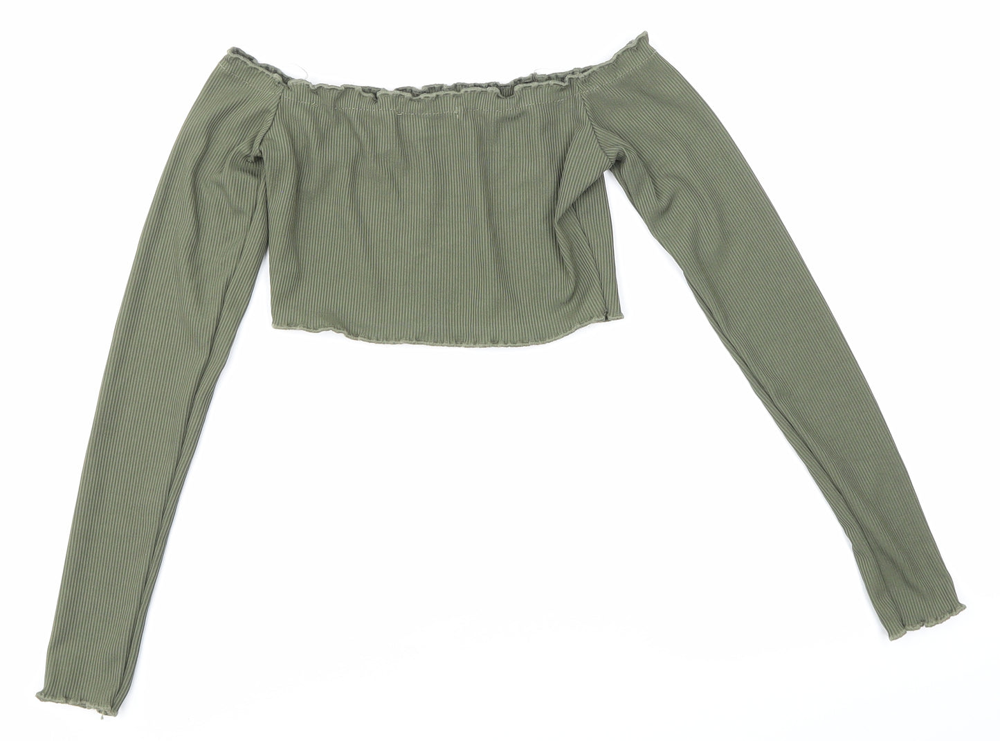 Prague Girls Green   Basic Tank Size 6 Years