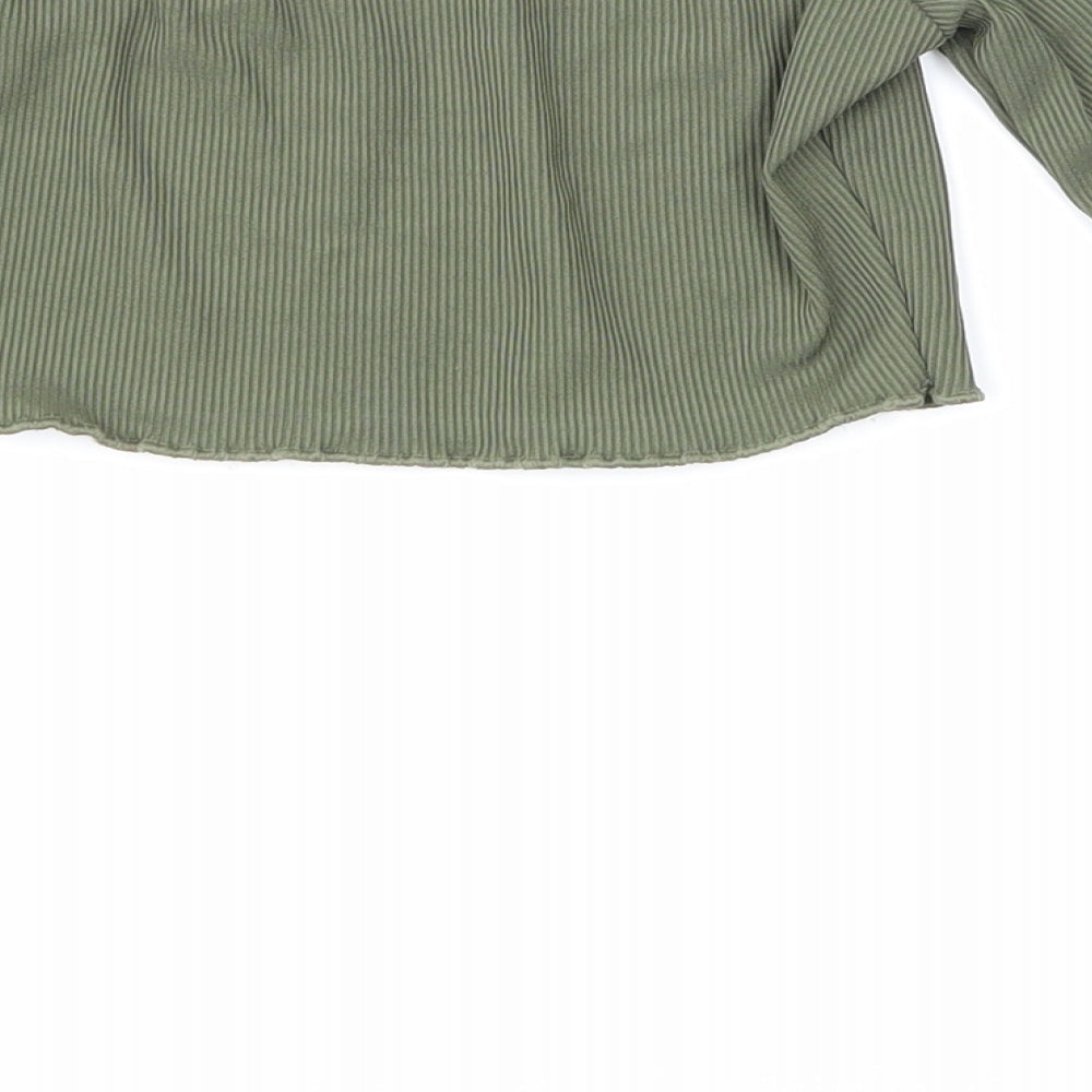 Prague Girls Green   Basic Tank Size 6 Years