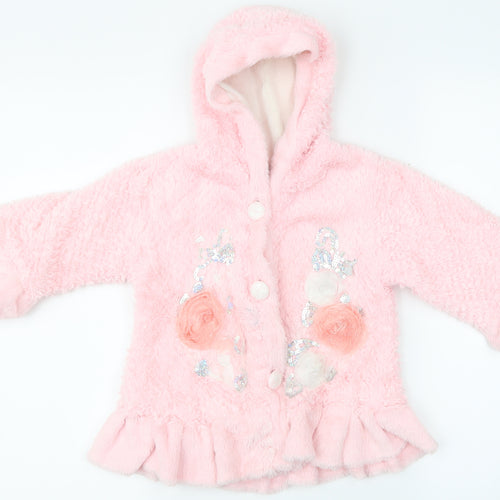 Acme Girls Pink   Jacket  Size 6 Years