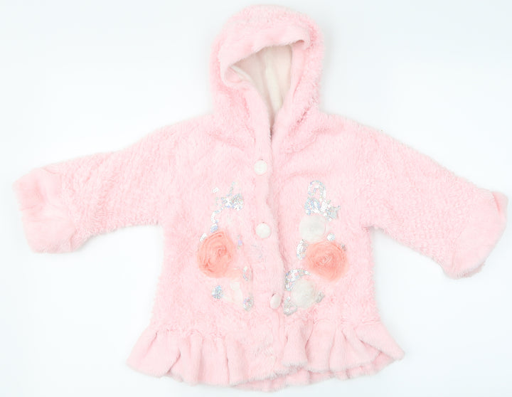 Acme Girls Pink   Jacket  Size 6 Years