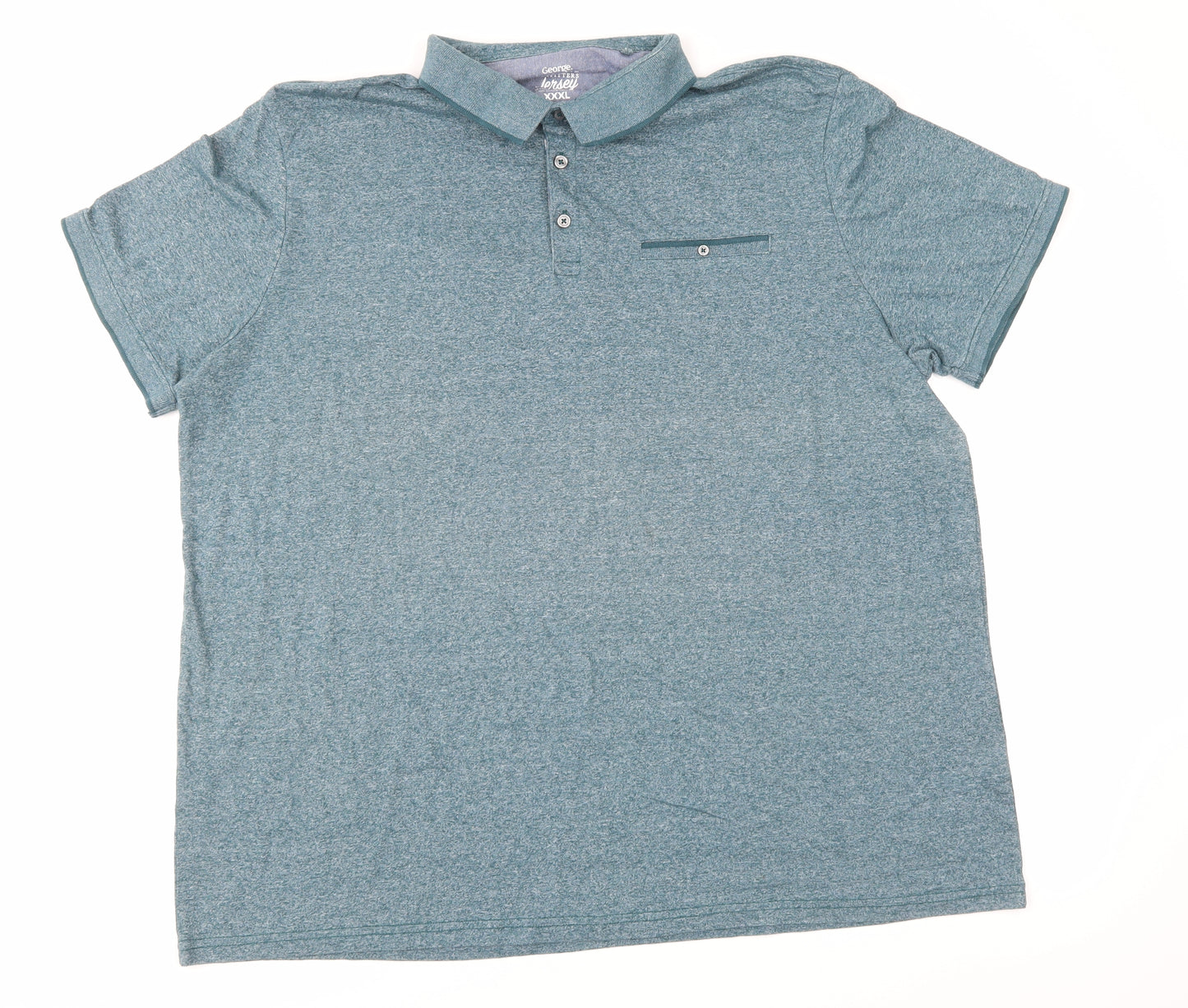 George Mens Blue    Polo Size 3XL