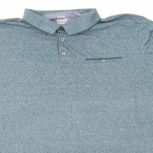 George Mens Blue    Polo Size 3XL