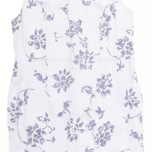 Hamells Womens Purple Floral  Skater Dress  Size 18