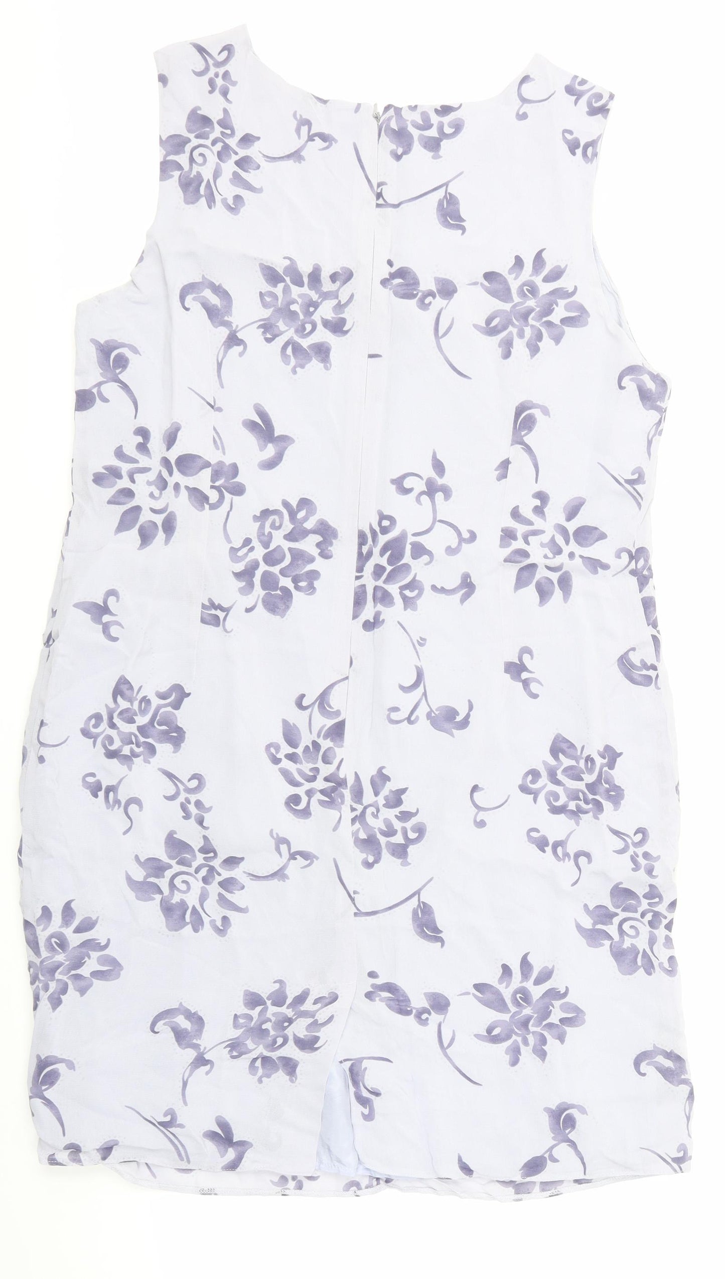 Hamells Womens Purple Floral  Skater Dress  Size 18