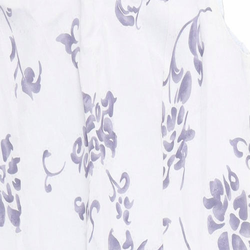 Hamells Womens Purple Floral  Skater Dress  Size 18