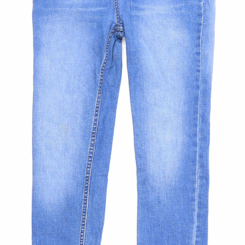 Primark Girls Blue  Denim Skinny Jeans Size 11-12 Years