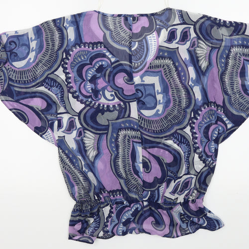 F&F Womens Blue   Basic Blouse Size 8