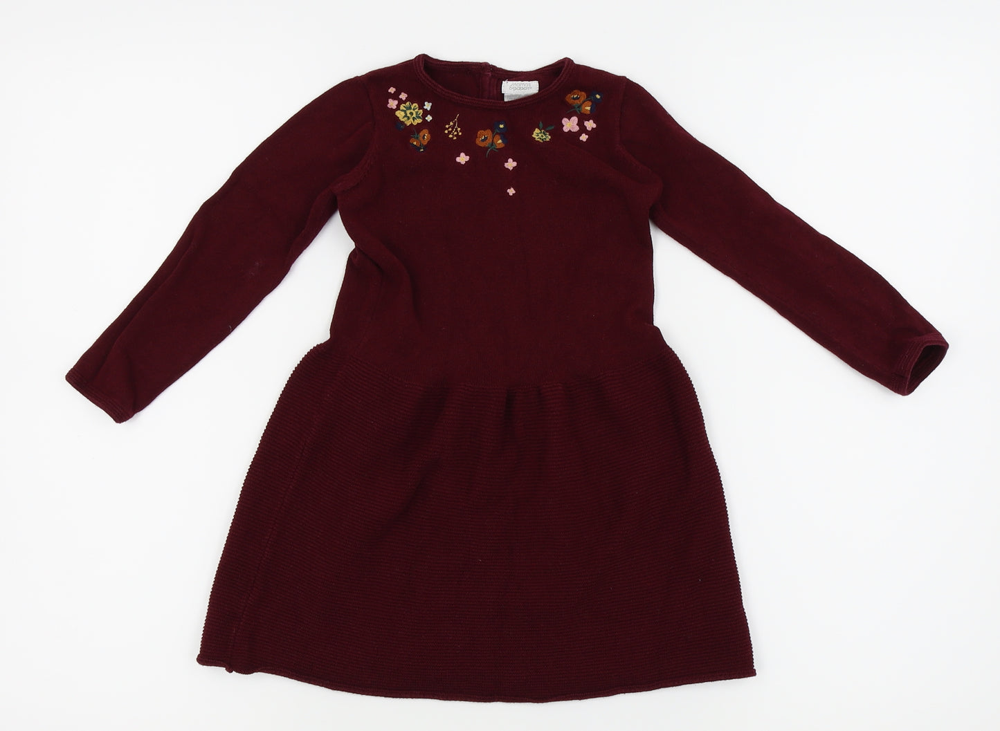 mamas & papas Girls Red   Fit & Flare  Size 2-3 Years