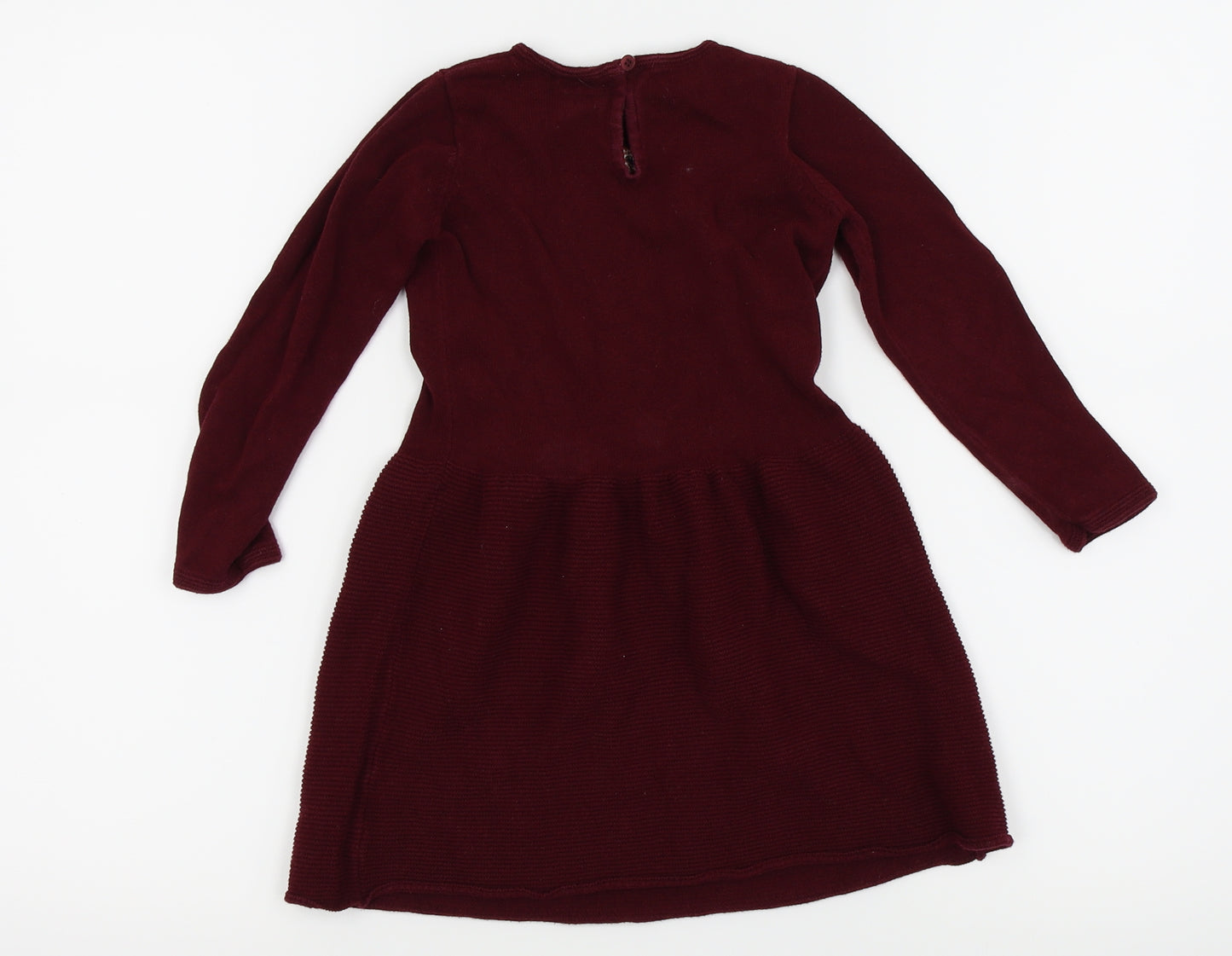 mamas & papas Girls Red   Fit & Flare  Size 2-3 Years