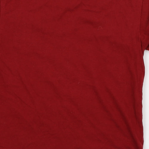 BARCA Boys Red   Jersey T-Shirt Size 4 Years  - Football