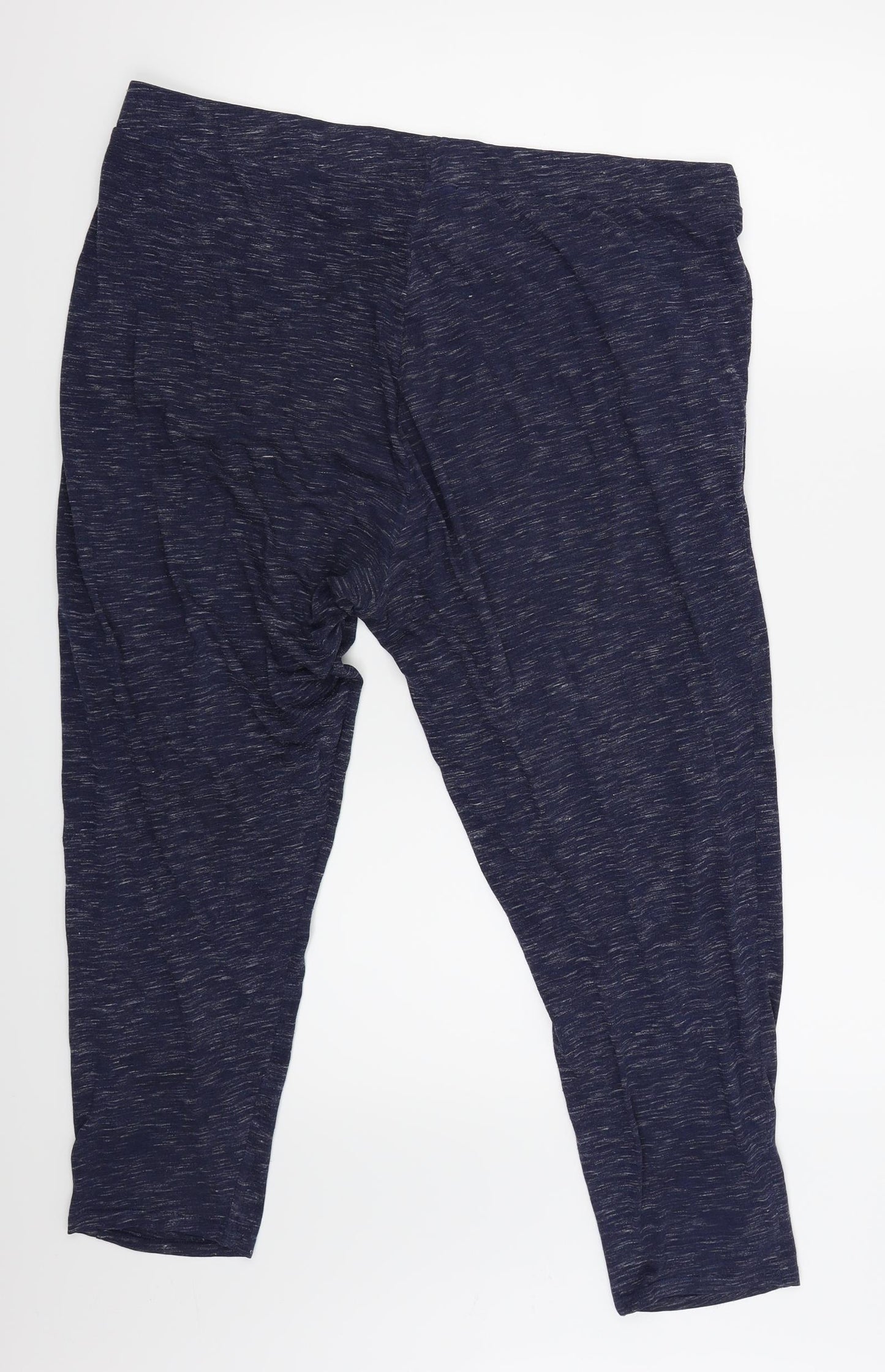 Papaya Womens Blue   Capri Trousers Size 20 L23 in