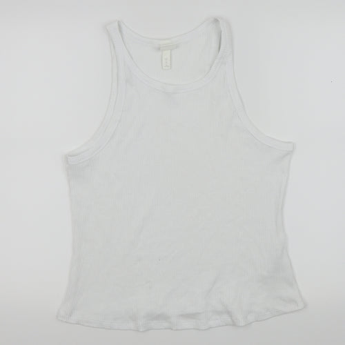 H&M Womens White   Camisole Tank Size XL