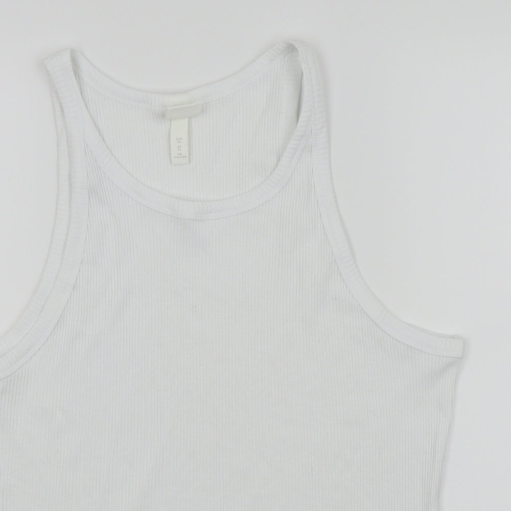 H&M Womens White   Camisole Tank Size XL