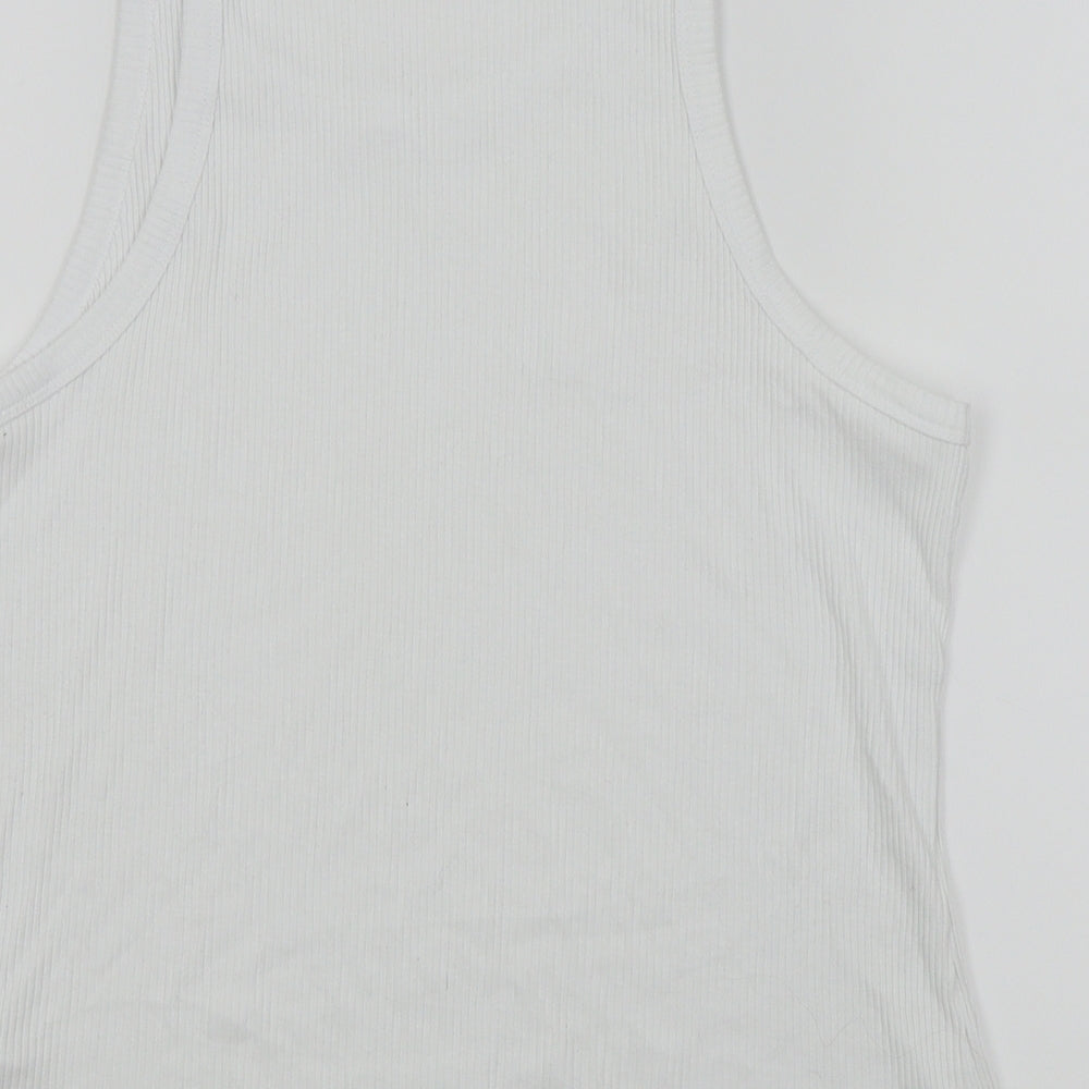 H&M Womens White   Camisole Tank Size XL