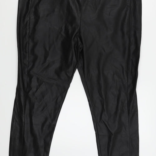NEXT Womens Black   Trousers  Size 20 L26 in