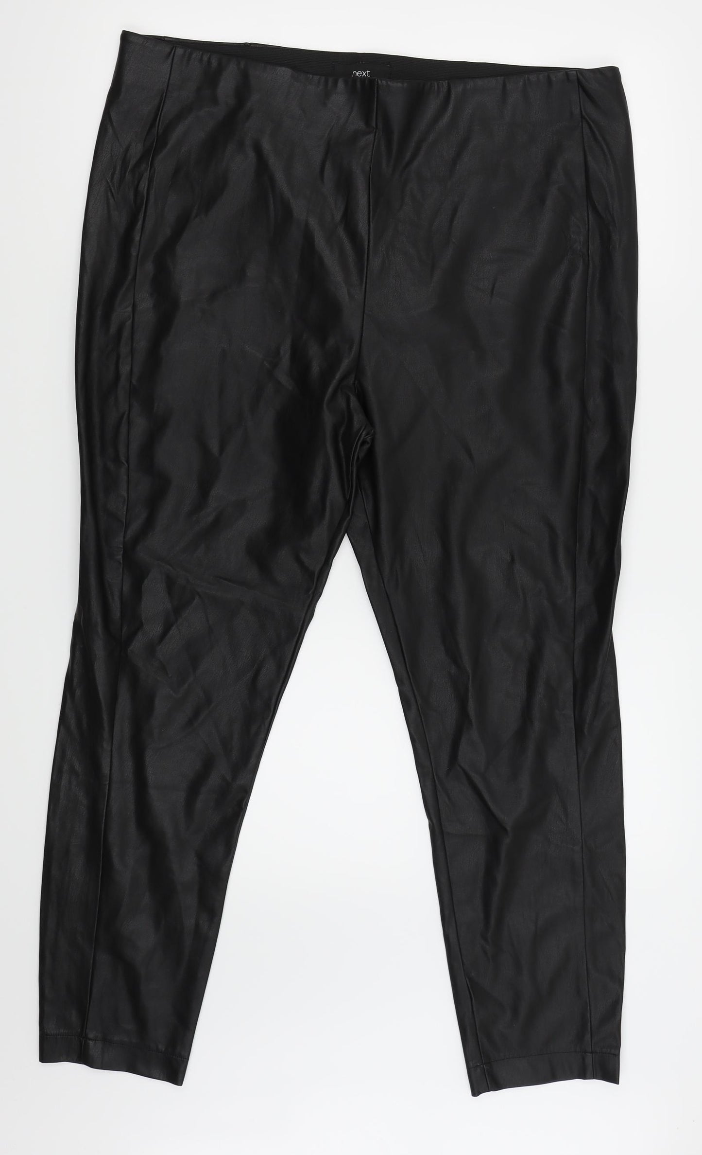 NEXT Womens Black   Trousers  Size 20 L26 in