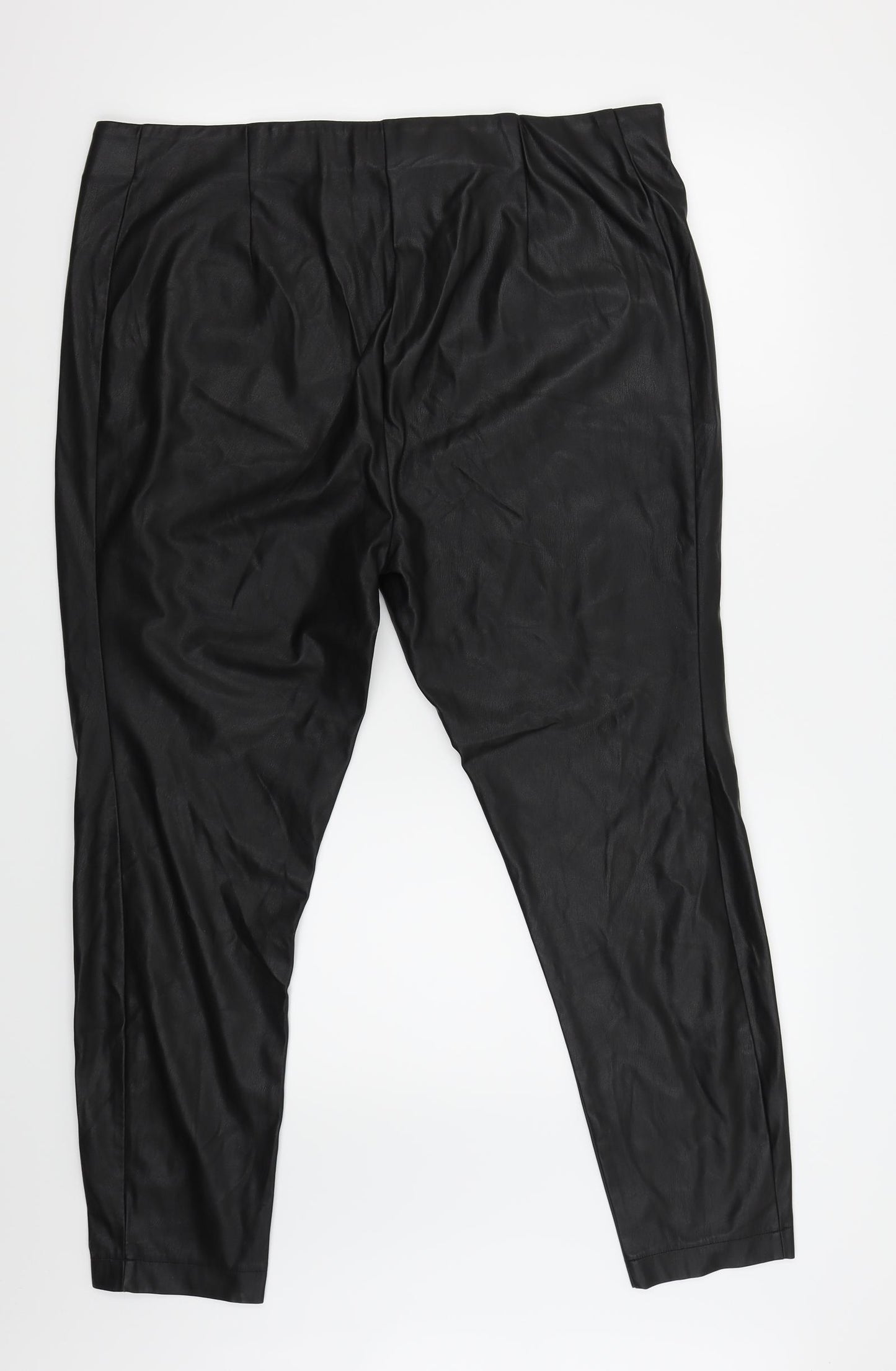NEXT Womens Black   Trousers  Size 20 L26 in