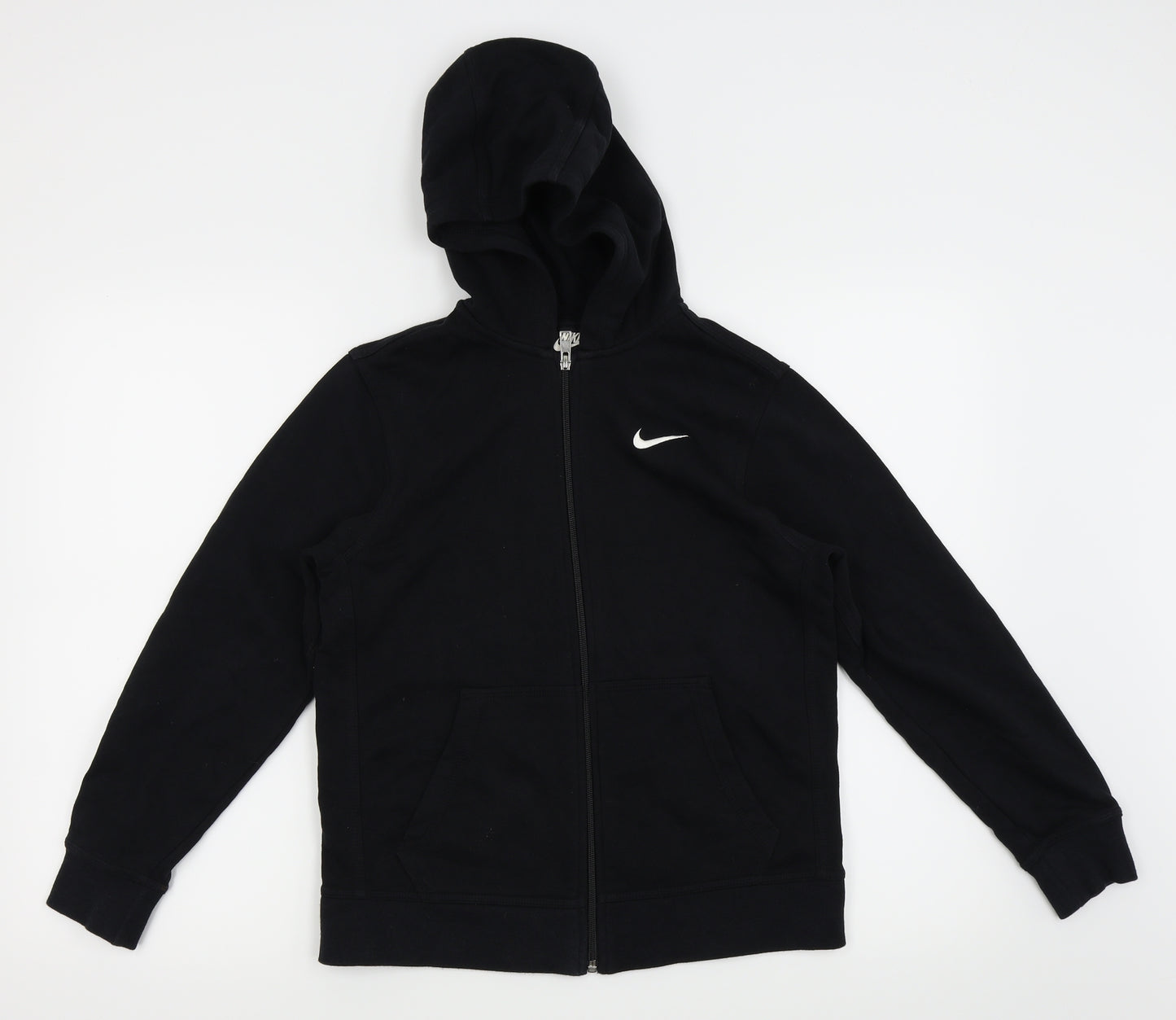 Nike Boys Black   Full Zip Jumper Size 12-13 Years