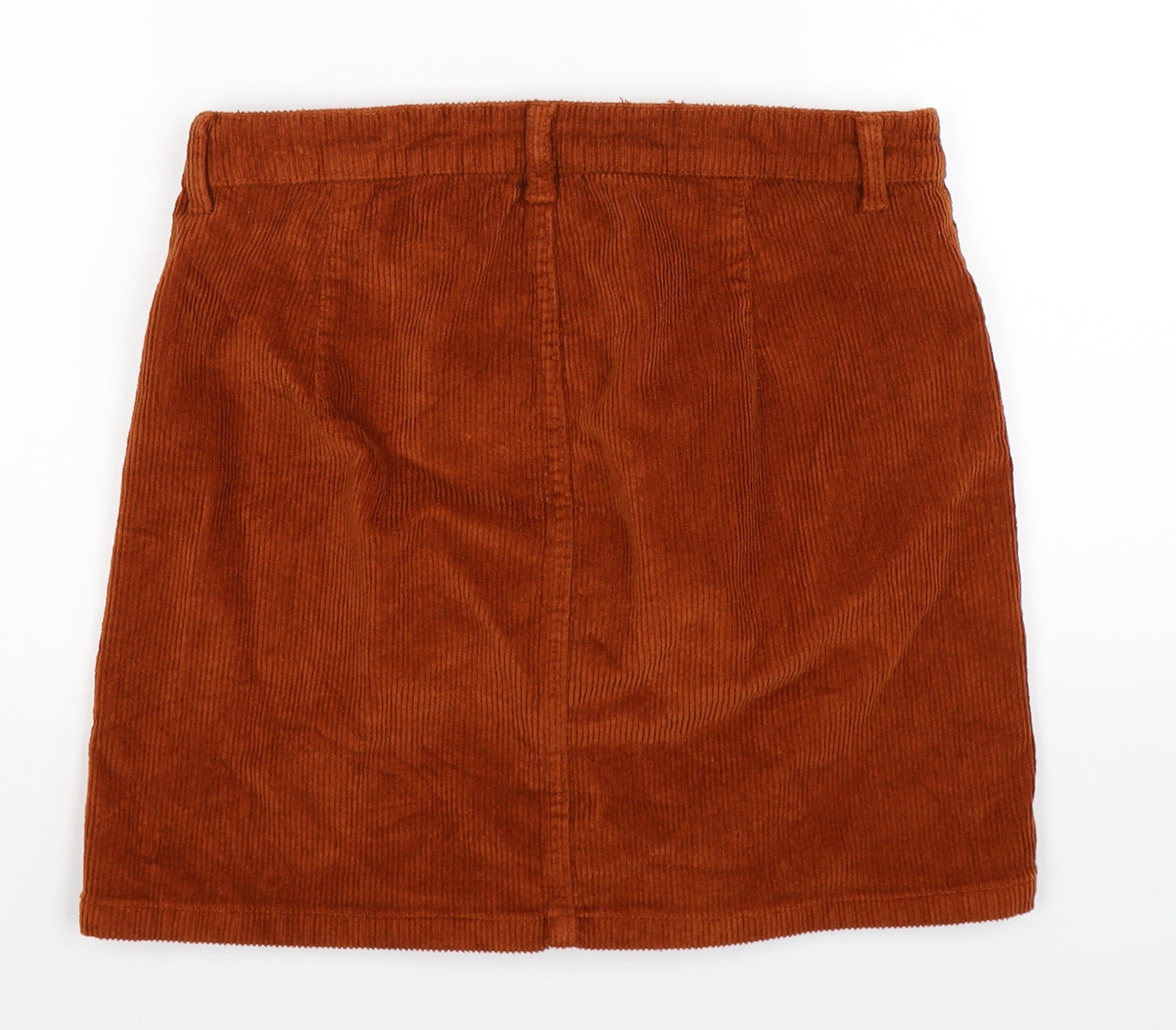 Only Womens Brown  Corduroy Mini Skirt Size M