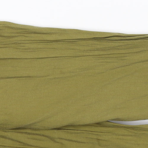 H&M Womens Green   Trousers  Size 12 L26 in