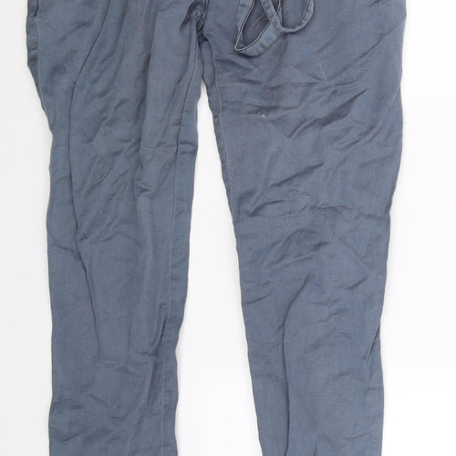 Topshop Womens Grey   Trousers  Size 10 L29 in