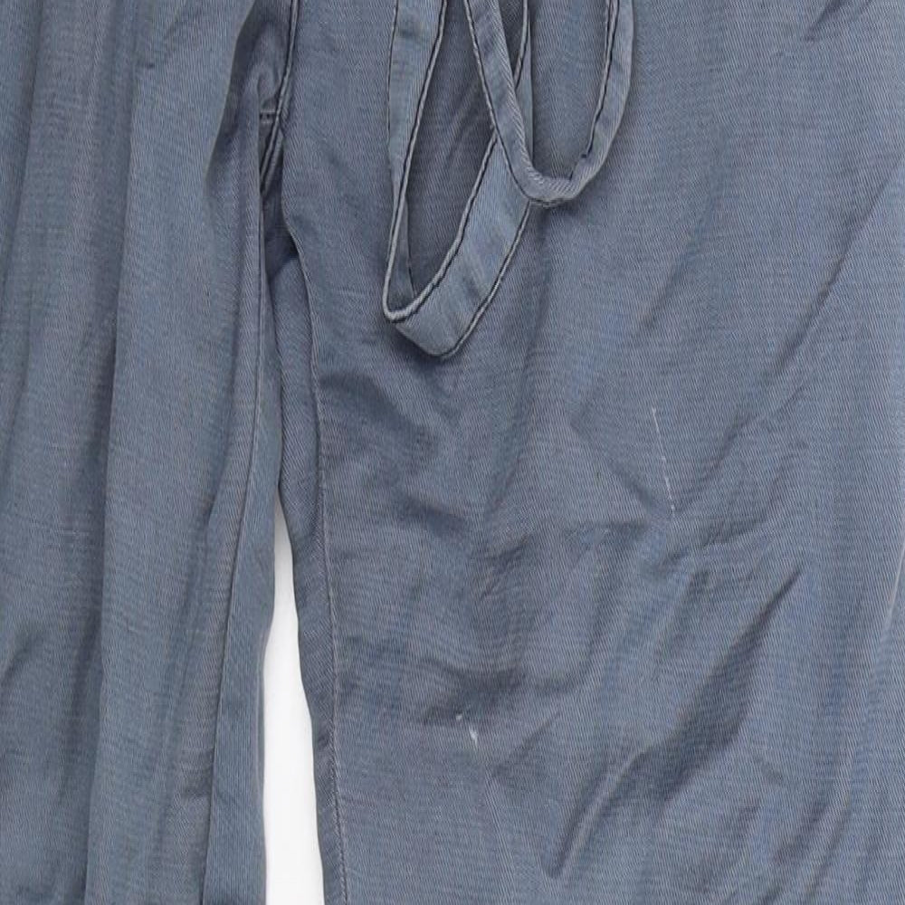 Topshop Womens Grey   Trousers  Size 10 L29 in