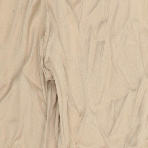 Lindex Womens Beige   Cropped Trousers Size 12 L23 in