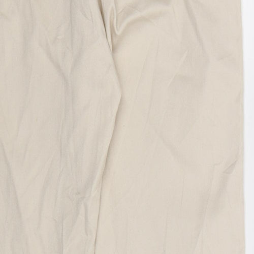 H&M Womens Beige   Trousers  Size 12 L25 in