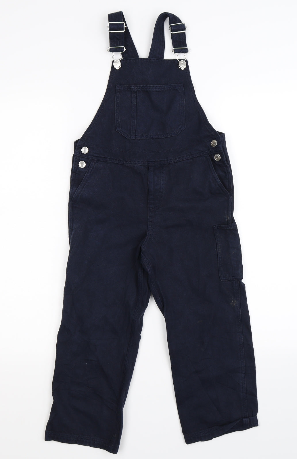 Arket Girls Blue  Denim Dungaree One-Piece Size 7 Years