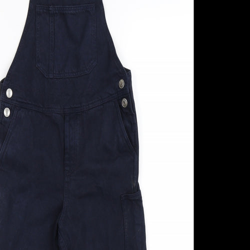 Arket Girls Blue  Denim Dungaree One-Piece Size 7 Years