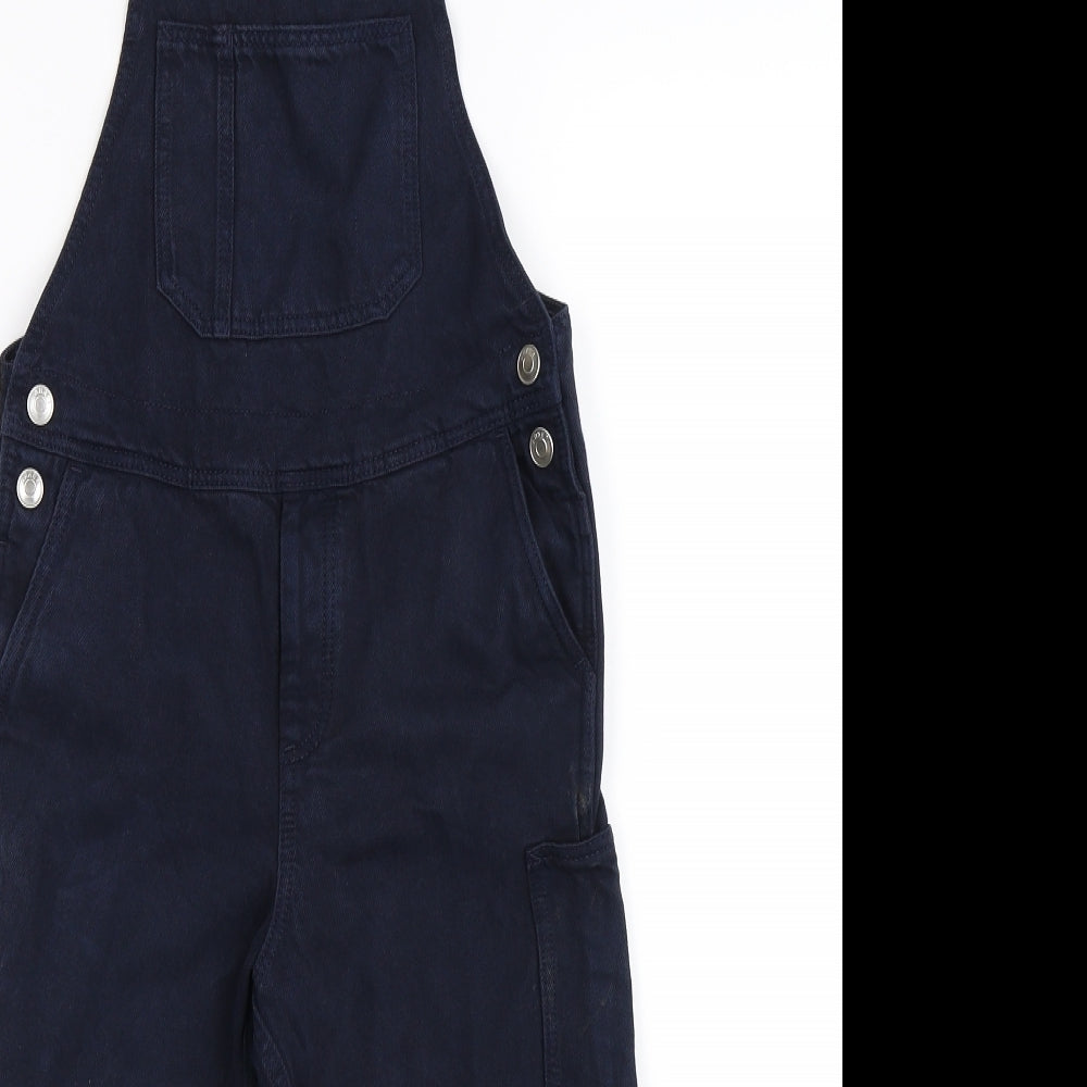 Arket Girls Blue  Denim Dungaree One-Piece Size 7 Years