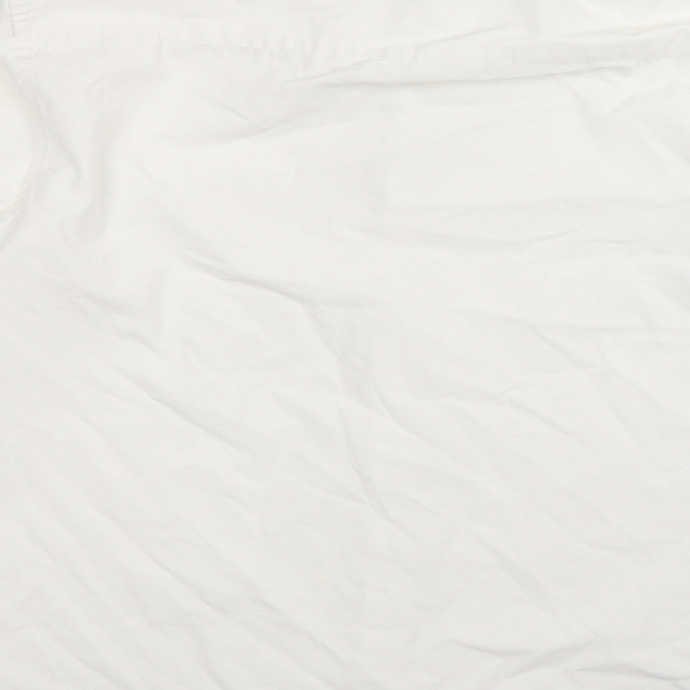 NEXT Mens White    Dress Shirt Size 17.5