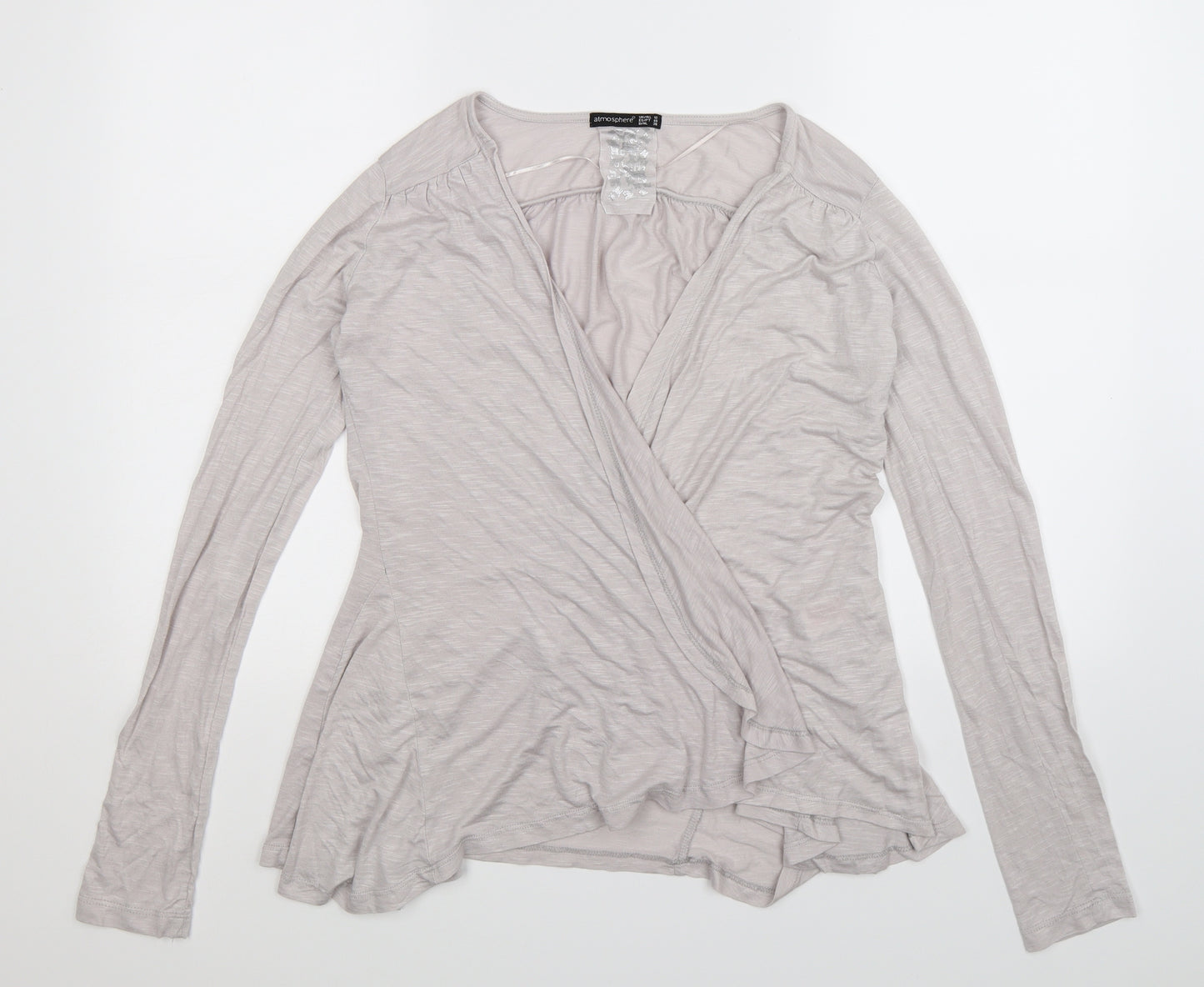Atmosphere Womens Grey   Cardigan Jumper Size 12