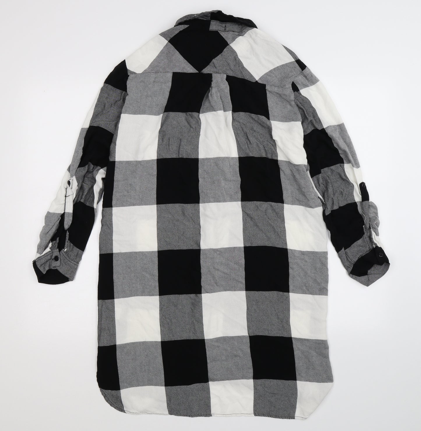 Primark Womens Multicoloured Check  Shirt Dress  Size 14