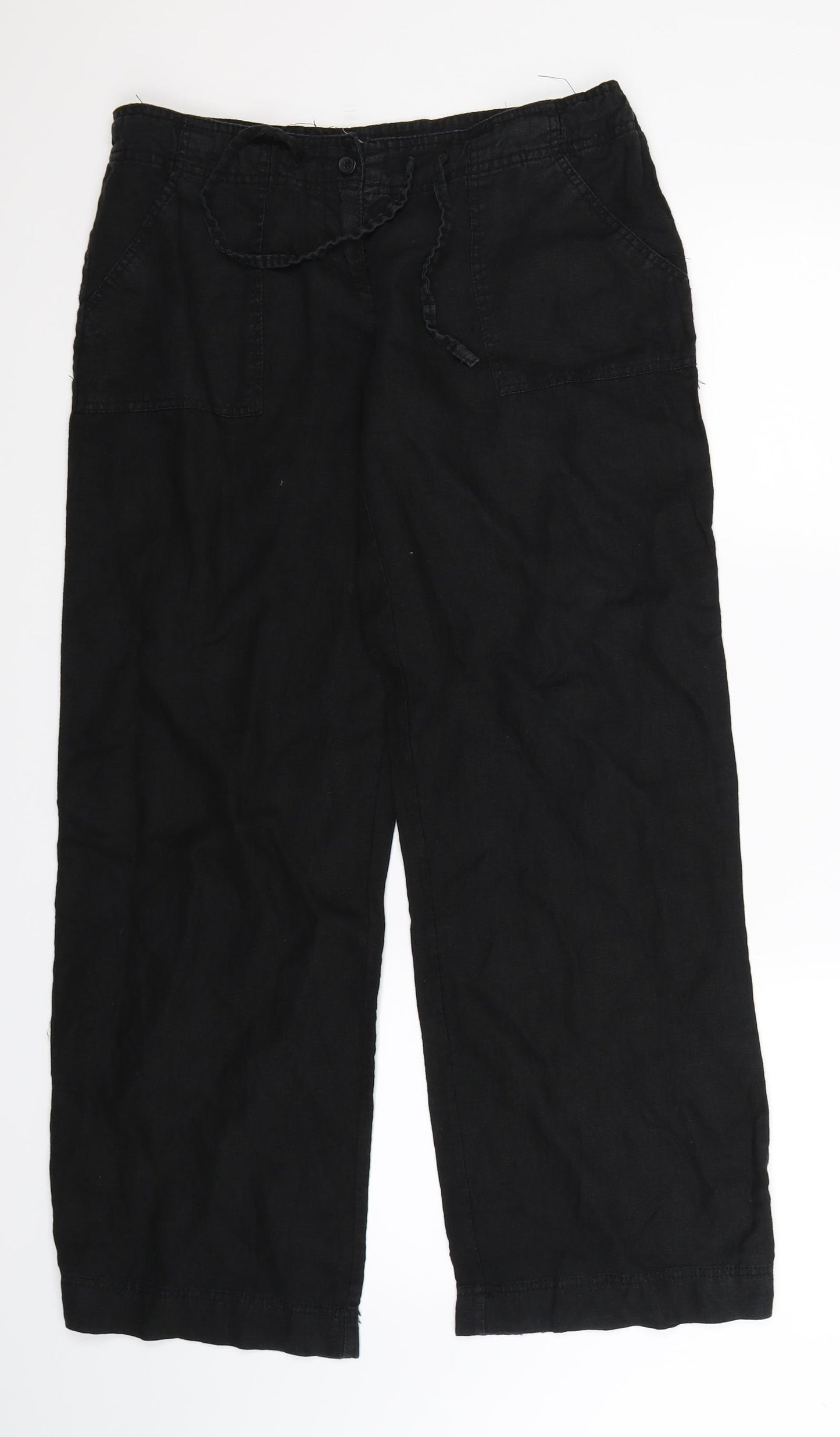Atmosphere Womens Black   Trousers  Size 10 L30 in