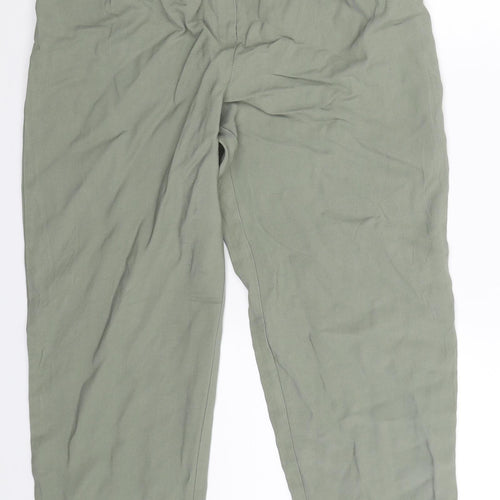 Topshop Womens Grey   Trousers  Size 6 L25 in